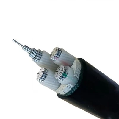 YJLV 0,6/1KV Industrijsko rudarstvo Zunanji aluminijasti XLPE kabel UV odporen oklep
