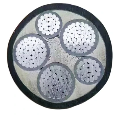 YJLV aluminijast solarni kabel 4x50 mm s PVC plaščem, napajalnim XLPE kablom